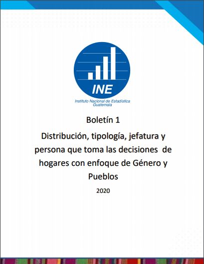 Boletín 1 Estadísticas con enfoque de Género y Pueblos