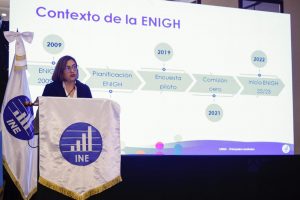 El INE realiza la presentación de resultados de la ENIGH 2022-2023