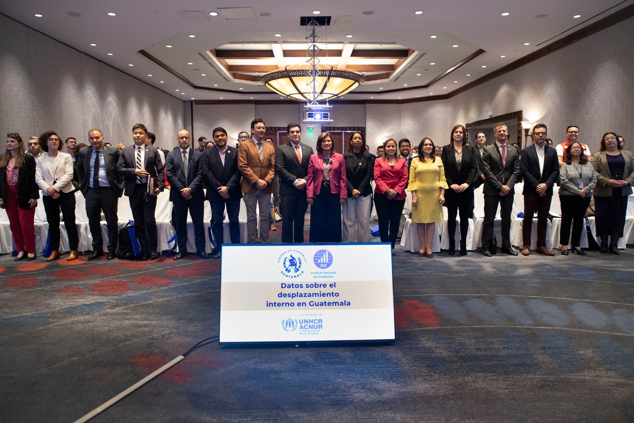 El INE y ACNUR presentaron datos sobre Desplazamiento Interno en Guatemala